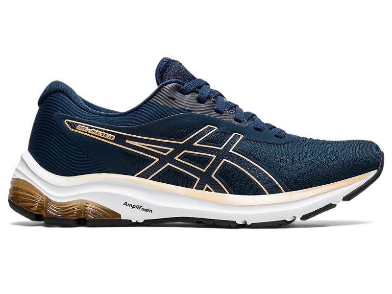 Dámské Běžecké Boty Asics GEL-PULSE 12 Tmavě Blankyt 48063WZTI